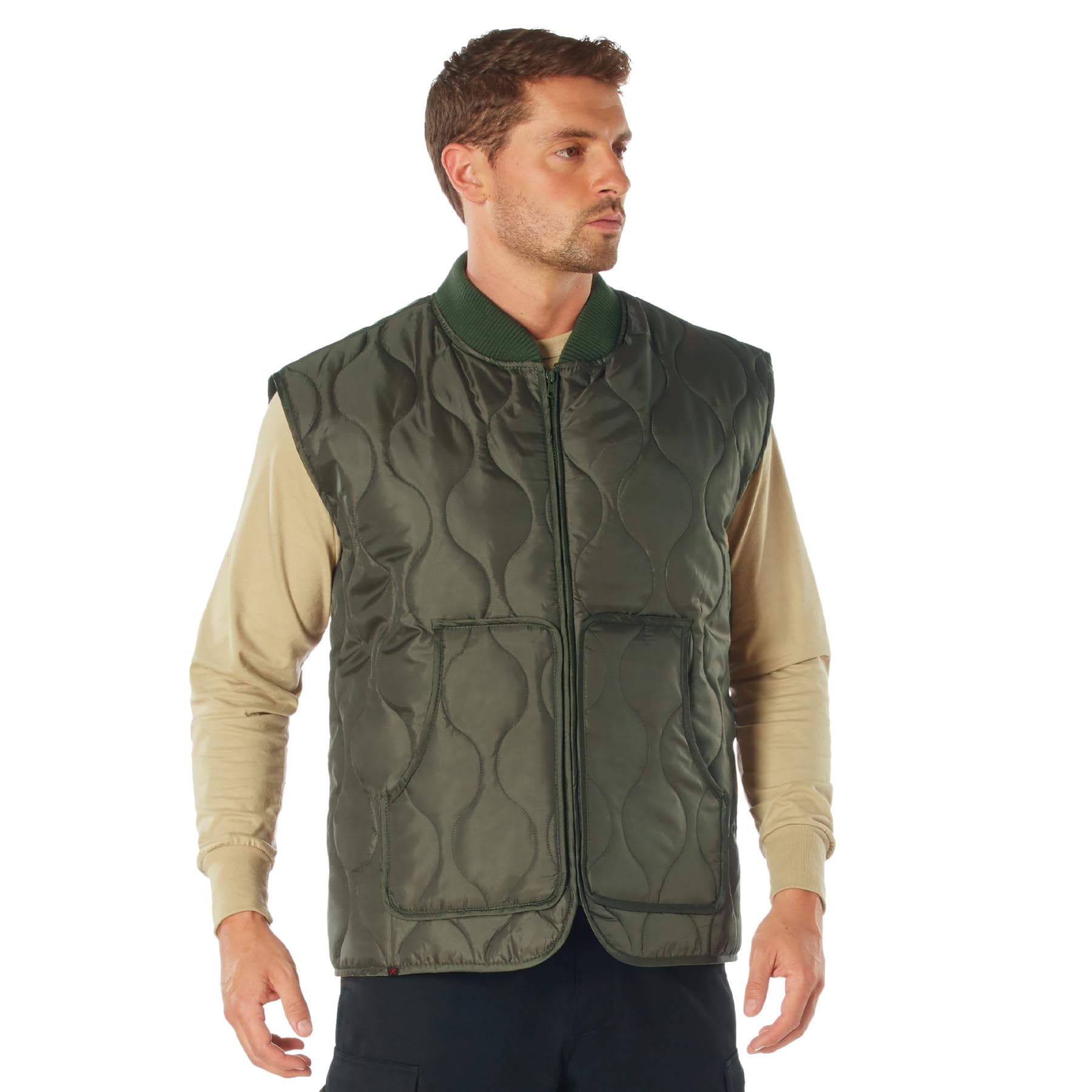 Amazon.co.jp: ロスコ キルティング ベスト（Rothco Quilted Woobie